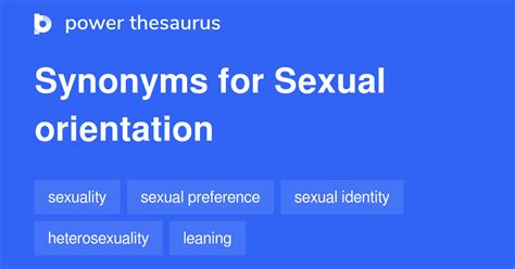 orientation synonym|sexual orientation synonyms.